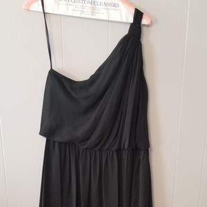 Black One Shoulder Dress
